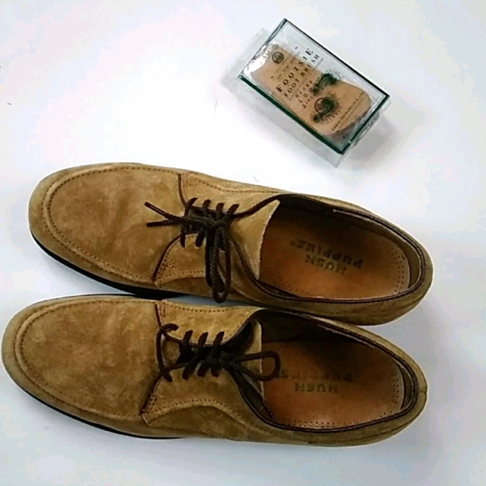 VINTAGE HUSH PUPPIES LEATHER 69162746 4 SUEDE MEN SHOES SIZE 9.5